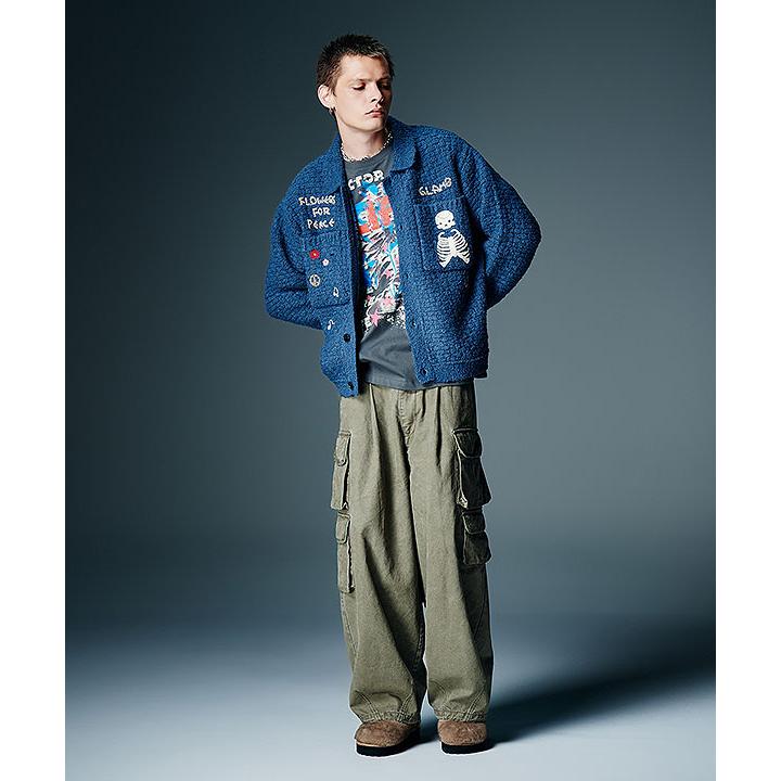2026 秋 先行予約 11月上旬〜中旬入荷予定 グラム ジャケット glamb Flower Peace Jacket フラワーピースジャケット キャンセル不可の画像