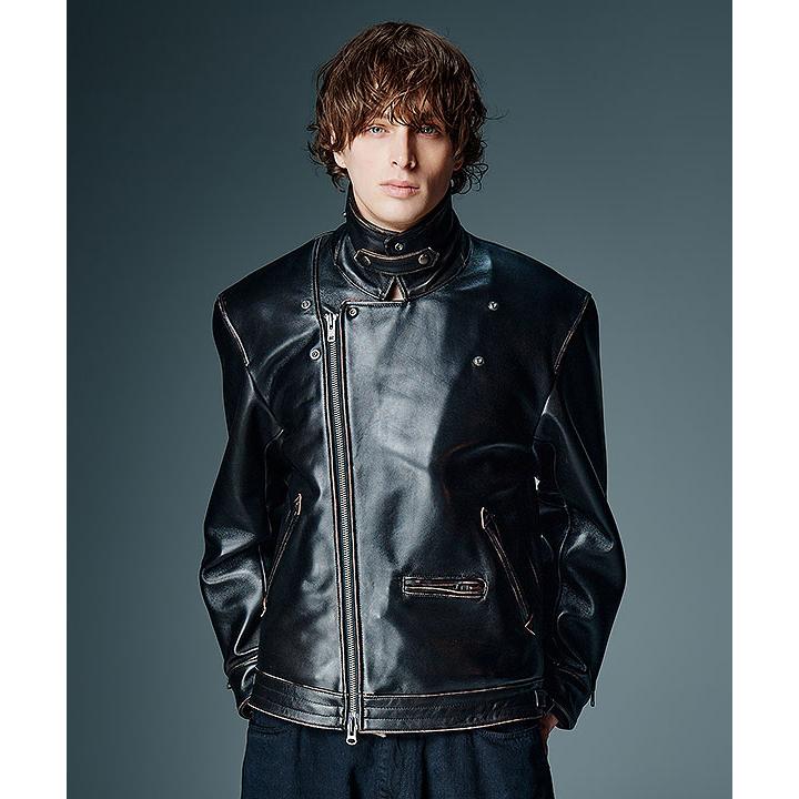 2026 秋 先行予約 9月下旬〜10月上旬入荷予定 グラム ジャケット glamb Johnny Riders Jacket 送料無料 キャンセル不可の画像