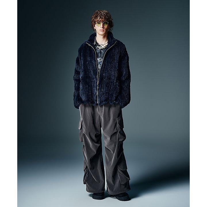2026 秋 先行予約 10月上旬〜中旬入荷予定 グラム ジャケット glamb Rabbit Fur Jacket ラビットファージャケット キャンセル不可の画像