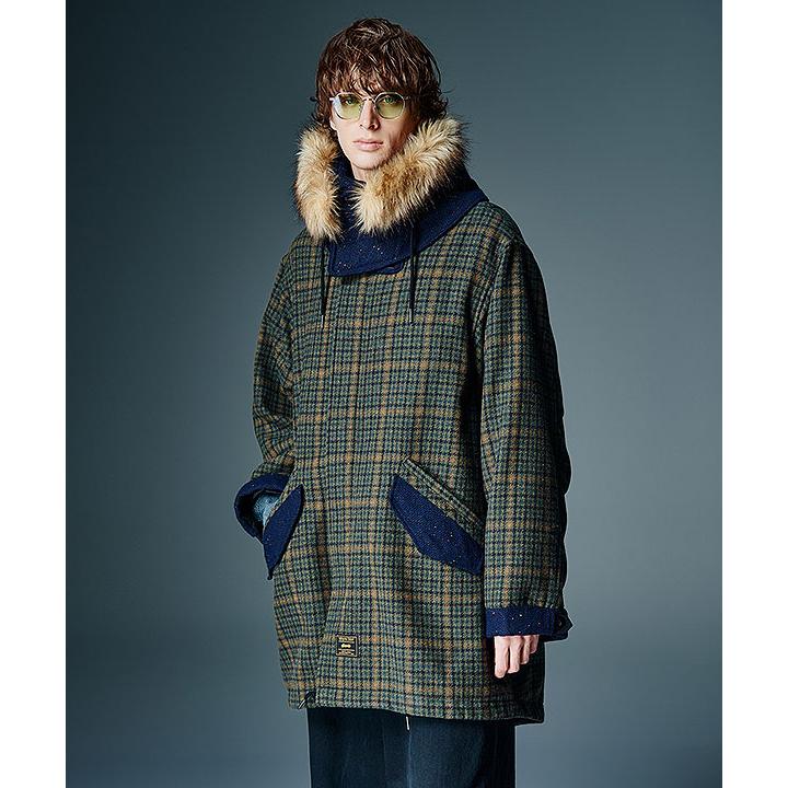 2026 秋 先行予約 10月中旬〜下旬入荷予定 グラム コート glamb High Neck Mods Coat ハイネックモッズコート キャンセル不可の画像
