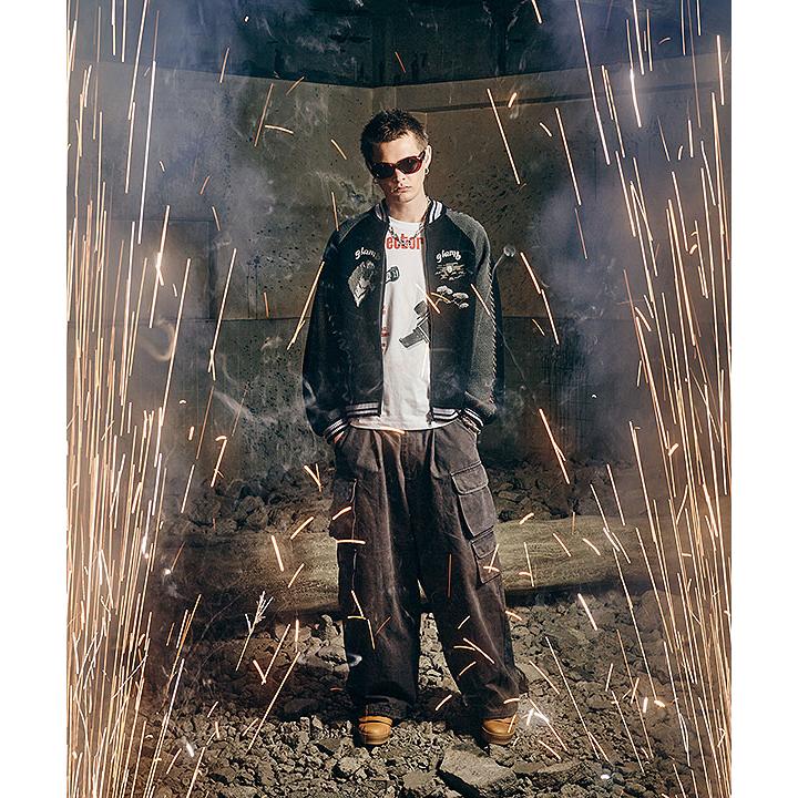 2026 秋 先行予約 10月下旬〜11月上旬入荷予定 グラム パンツ glamb Fade Asymmetry Cargo Pants 送料無料 キャンセル不可の画像