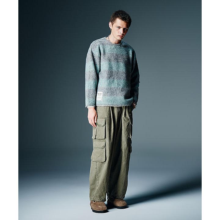 2026 秋 先行予約 10月下旬〜11月上旬入荷予定 グラム パンツ glamb Fade Asymmetry Cargo Pants 送料無料 キャンセル不可の画像