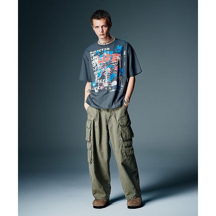 2026 秋 先行予約 10月下旬〜11月上旬入荷予定 グラム パンツ glamb Fade Asymmetry Cargo Pants 送料無料 キャンセル不可の画像