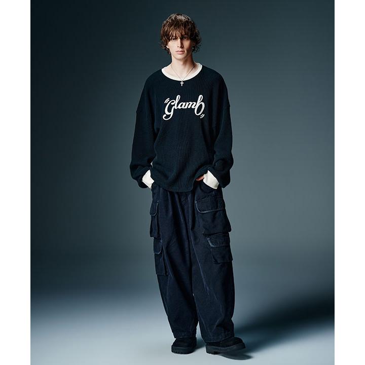 2026 秋 先行予約 10月下旬〜11月上旬入荷予定 グラム パンツ glamb Fade Asymmetry Cargo Pants 送料無料 キャンセル不可の画像