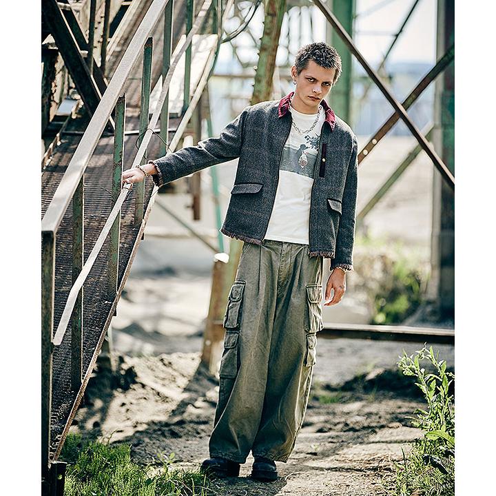 2026 秋 先行予約 10月下旬〜11月上旬入荷予定 グラム パンツ glamb Fade Asymmetry Cargo Pants 送料無料 キャンセル不可の画像