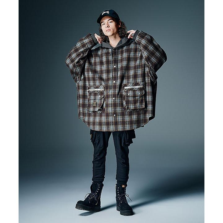 2026 秋 先行予約 8月下旬〜9月上旬入荷予定 グラム シャツ glamb 4XL Hoodie Shirt 4XLフーディーシャツ キャンセル不可の画像