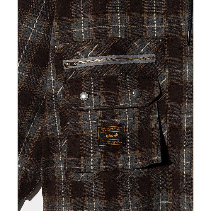 2026 秋 先行予約 8月下旬〜9月上旬入荷予定 グラム シャツ glamb 4XL Hoodie Shirt 4XLフーディーシャツ キャンセル不可の画像