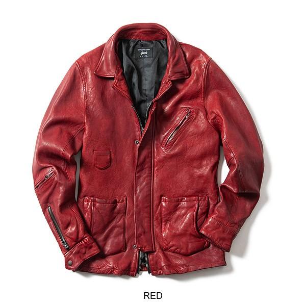 glamb レザー ジャケット 赤 glamb（グラム） ジャケット glamb Durden leather JKT : ARTIF - 通販