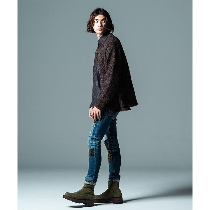 glamb SALE セール グラム No Collar Knit JKTノーカラーニット glamb SALE セール グラム No Collar Knit JKTノーカラーニット