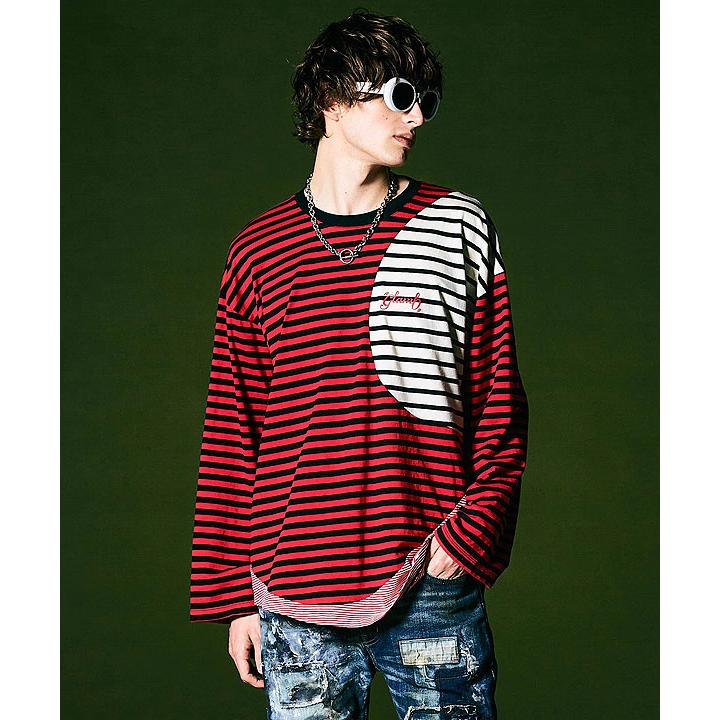 glamb（グラム） SALE セール Tシャツ glamb Stripped Border CS 