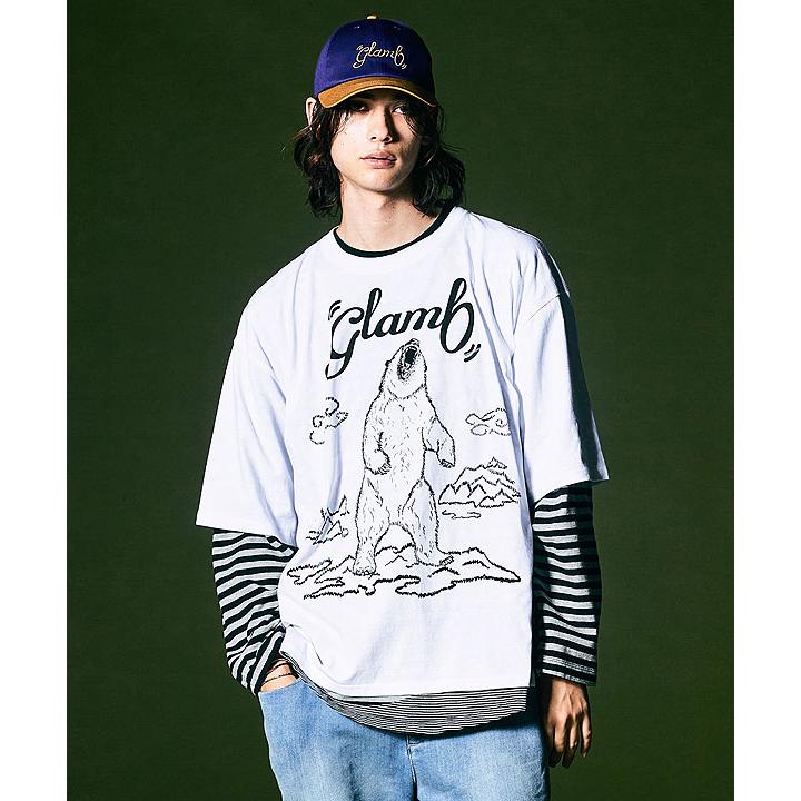 glamb（グラム） SALE セール Tシャツ glamb Stripped Border CS 