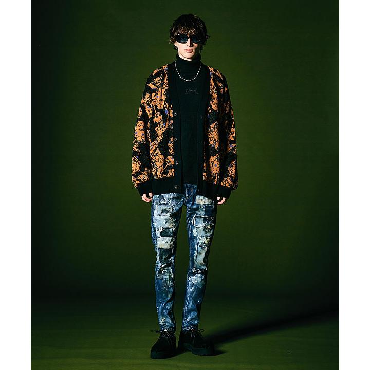 23SS glamb Fuzzy Flower Cardigan Ｌ 23SS glamb Fuzzy Flower Cardigan L