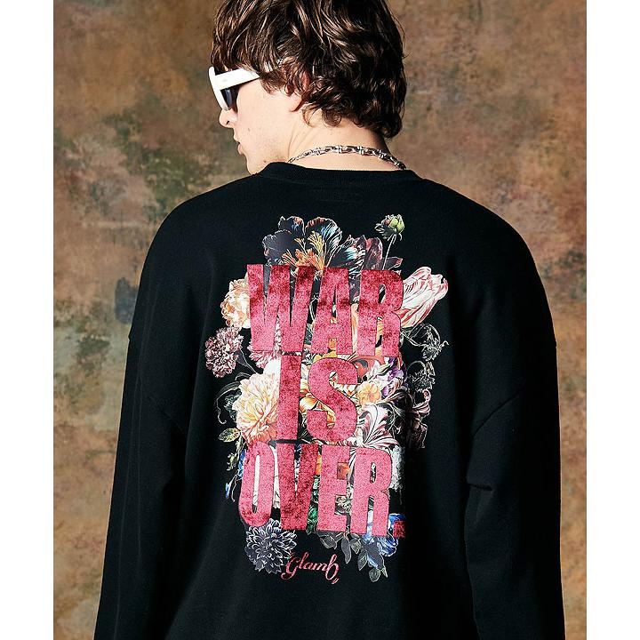 glamb（グラム） スウェット glamb Peace Bouquet Sweat ピースブーケ 