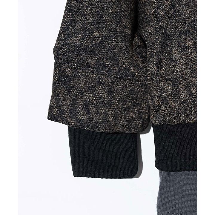 glamb（グラム） パーカー glamb Layered Creed Hoodie レイヤード