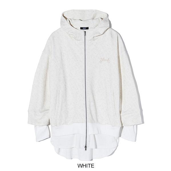 glamb（グラム） パーカー glamb Layered Creed Hoodie レイヤード