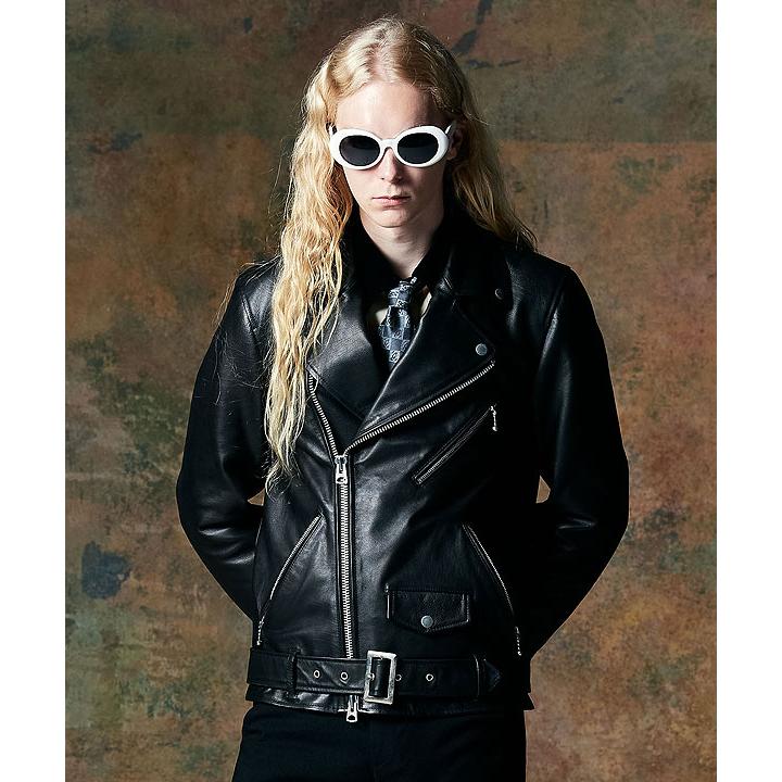 glamb グラム ジャケット Calf Leather Riders Jacket レザー glamb グラム ジャケット Calf Leather Riders Jacket レザー