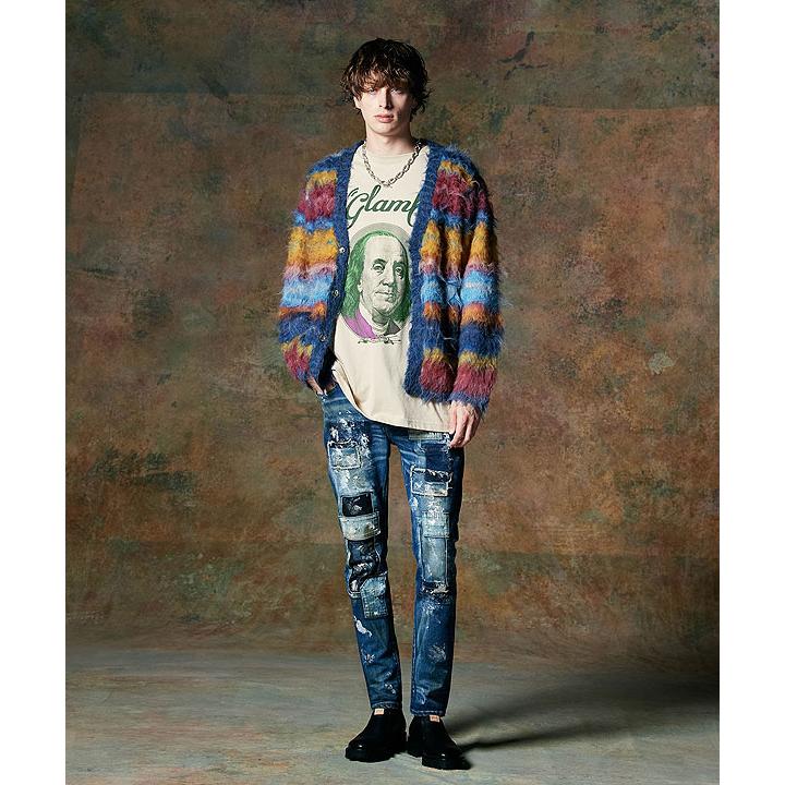 glamb（グラム） カーデ glamb Glamour Border Cardigan グラマー