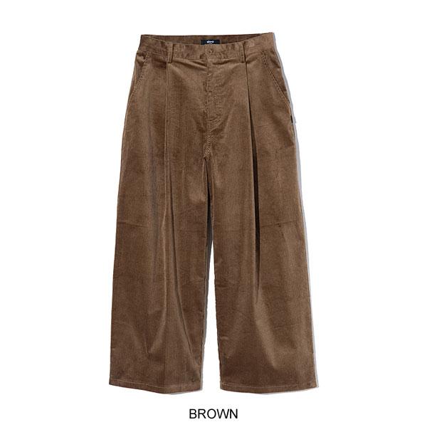 パンツ glamb Corduroy Cropped Hem Tuck Pants glamb（グラム） パンツ glamb Tuck Corduroy Pants タック