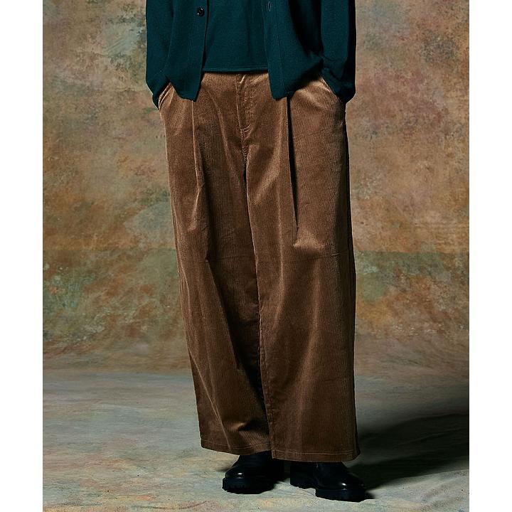 glamb（グラム） パンツ glamb Tuck Corduroy Pants タック