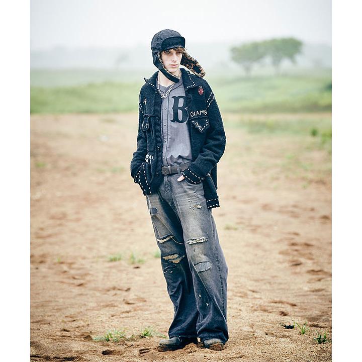 glamb（グラム） パンツ glamb Rebirth Denim リバースデニム 送料無料