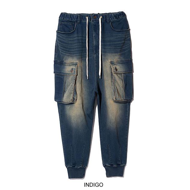 glamb グラム Knit Denim Cargo Pants パンツ 送料無料 atfpts glamb（グラム） パンツ glamb Knit Denim Cargo Pants 送料無料
