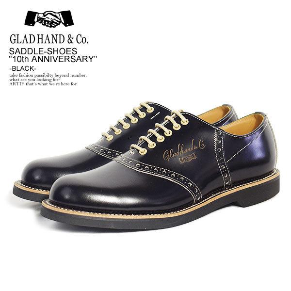 グラッドハンド×リーガル サドルシューズ GLAD HAND×REGAL SADDLE-SHOES "10th ANNIVERSARY" -BLACK-