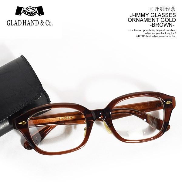 丹羽雅彦×GLAD HAND グラッドハンド サングラス J-IMMY GLASSES