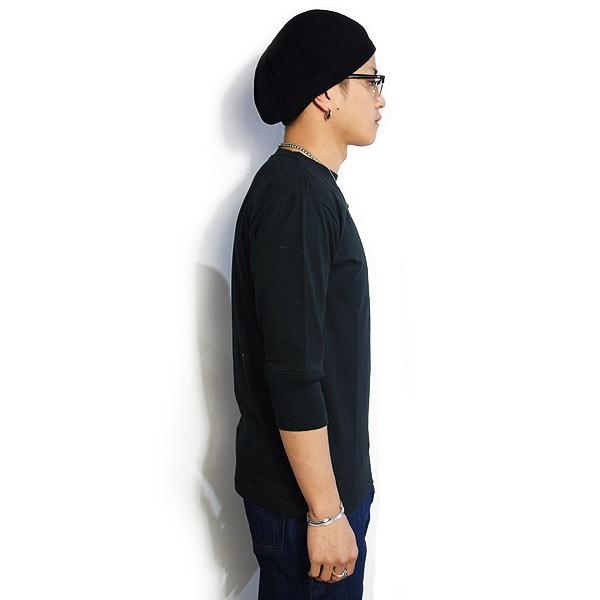 グラッドハンド Tシャツ GLAD HAND HALF SLEEVE POCKET T-SHIRT -BLACK-｜artif｜02