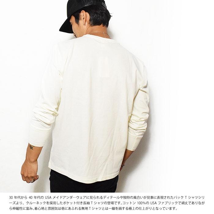 GLAD HAND（グラッドハンド） 長袖Tシャツ GLAD HAND STANDARD POCKET