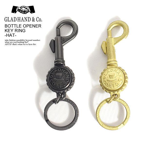 【完売品】グラッドハンド ボトルオープナー キーリング キーホルダー GLAD HAND（グラッドハンド） キーホルダー GLAD HAND BOTTLE OPENER