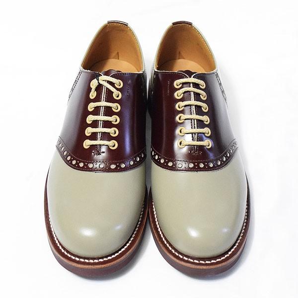 グラッドハンド×リーガル サドルシューズ GLAD HAND×REGAL SADDLE-SHOES -GRAY/BROWN-｜artif｜02