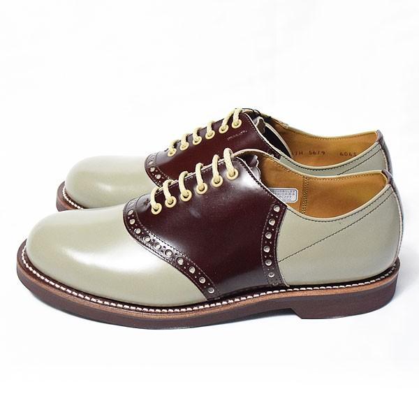 グラッドハンド×リーガル サドルシューズ GLAD HAND×REGAL SADDLE-SHOES -GRAY/BROWN-｜artif｜03