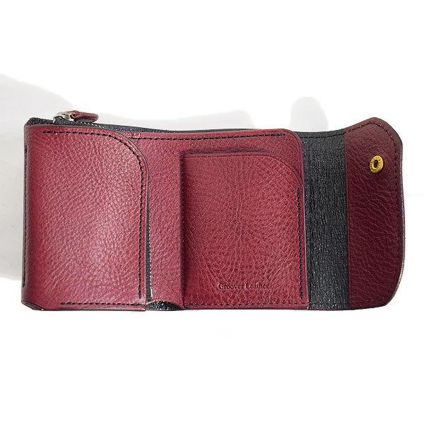 GROOVER LEATHER グルーバーレザー 財布 三つ折り財布 ミニウォレット
