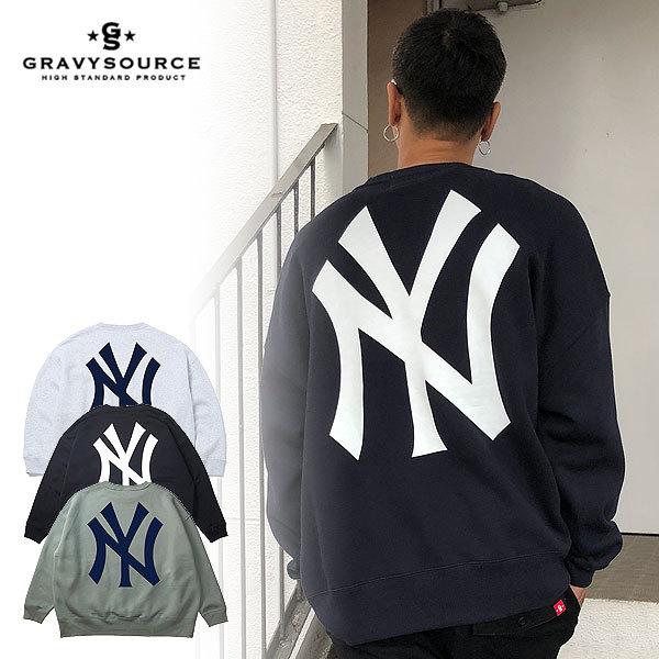 玄関先渡し 22 Holiday 春 先行予約 2月から3月入荷予定 Gravysource グレイビーソース スウェット Ny Crewneck メンズ おしゃれ オンライン小売業者 Www Superavila Com