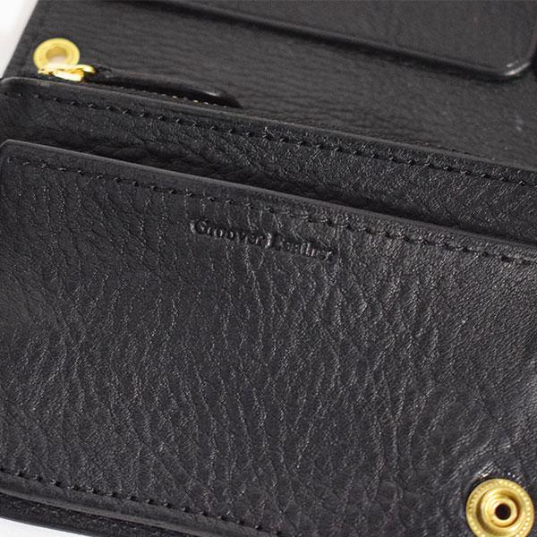 グルーバーレザー 財布 GROOVER LEATHER ショートトラッカーウォレット