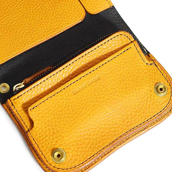 新品未使用 Groover Leather グルーバーレザー グルーバーレザー 財布 GROOVER LEATHER ショートトラッカーウォレット