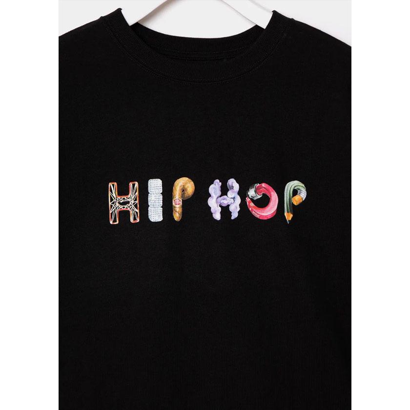 APPLEBUM（アップルバム） Tシャツ “Alphabet” T-shirt 12oz -BLACK 