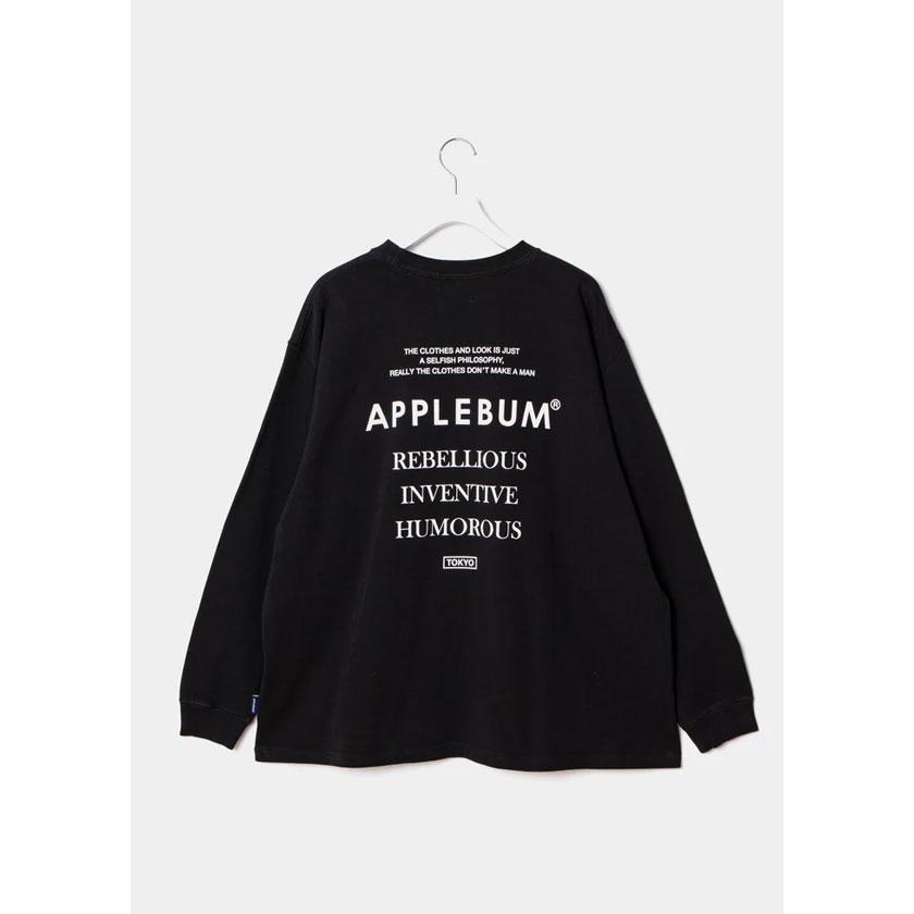 APPLEBUM（アップルバム） Tシャツ “Philosophy”2 L/S T-shirt 12oz