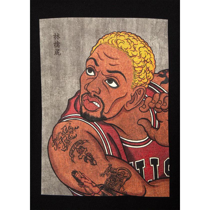 APPLEBUM（アップルバム） Tシャツ “WORM” 浮世絵 T-shirt 12oz -BLACK