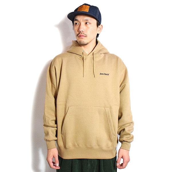 BEN DAVIS/WHITE LABEL ベンデイビス パーカー DAVIS BD EMB HOODIE -L 