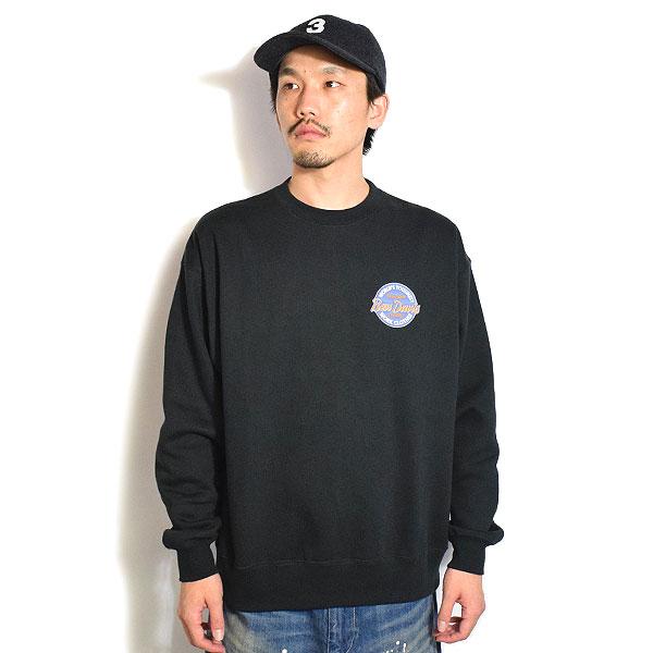BEN DAVIS/WHITE LABEL ベンデイビス スウェット DAVIS BD SCRIPT EMB CREW -INK BLACK ...