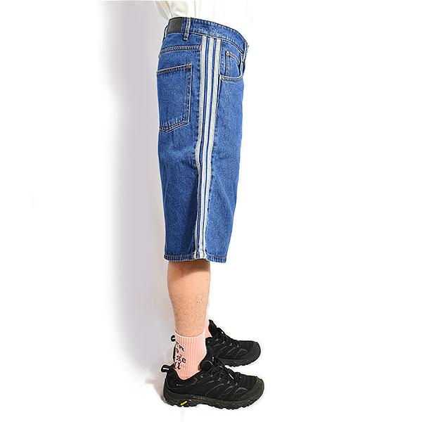  Originals デニムショートパンツ 32インチ adidas Originals アディダス オリジナルス ショートパンツ FIREBIRD