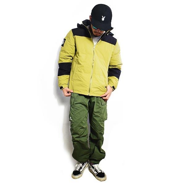 レフラー ダウンジャケット LEFLAH 2WAY NYLON DOWN JACKET -BEIGE