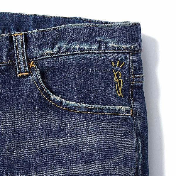 エムエスエムエル パンツ M.S.M.L SARROUEL SKINNY DENIM PANTS