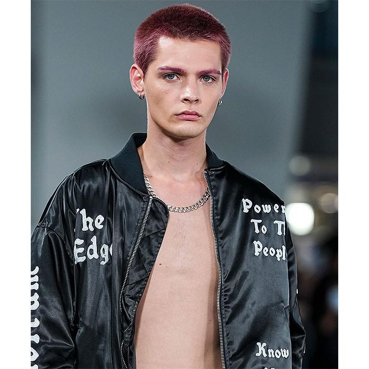 2026 春夏 先行予約 2月中旬〜下旬入荷予定 エムエスエムエル ジャケット MSML MA1 EMBROIDERY SATIN JACKET キャンセル不可の画像