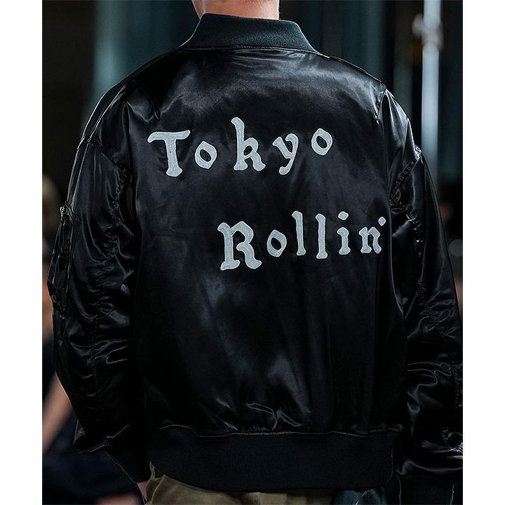 2026 春夏 先行予約 2月中旬〜下旬入荷予定 エムエスエムエル ジャケット MSML MA1 EMBROIDERY SATIN JACKET キャンセル不可の画像