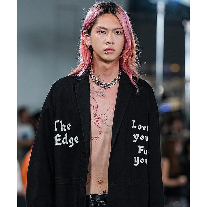 2026 春夏 先行予約 2月中旬〜下旬入荷予定 エムエスエムエル ジャケット MSML CANVAS 2B EMBROIDERY JACKET キャンセル不可の画像
