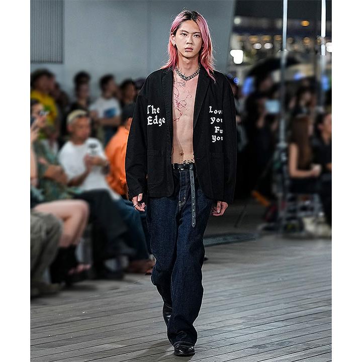 2026 春夏 先行予約 2月中旬〜下旬入荷予定 エムエスエムエル ジャケット MSML CANVAS 2B EMBROIDERY JACKET キャンセル不可の画像
