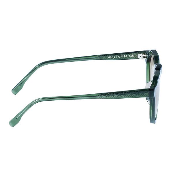 オウン サングラス OWN #03 IVY GREEN/CLEAR BROWN メンズ ボストン