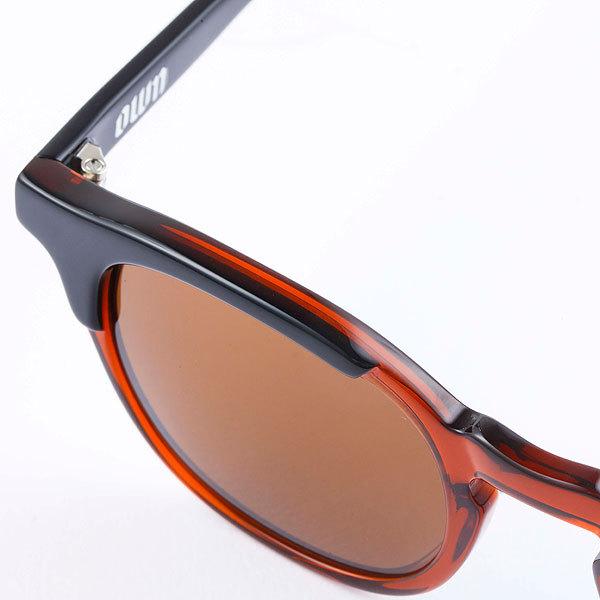 OWN オウン サングラス #06 BLACK×BROWN/BROWN メンズ ツ−トン メガネ 